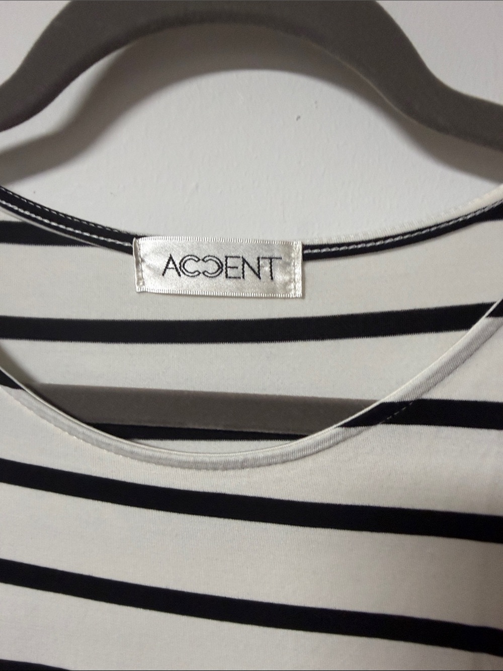 Women’s Black & White Striped Dress